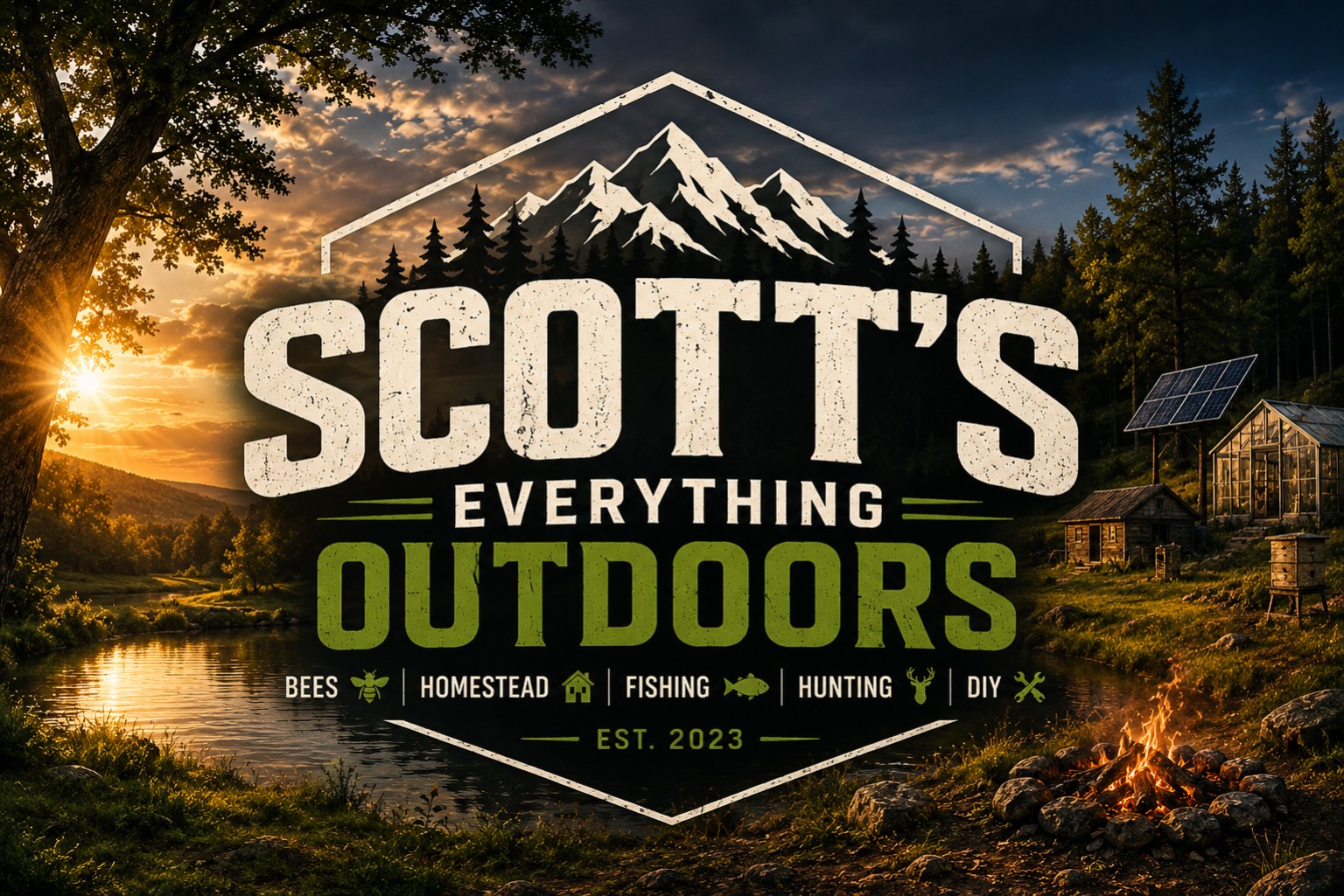 Scott's Everything Outdoors — hunting, fishing, bees, homestead and DIY